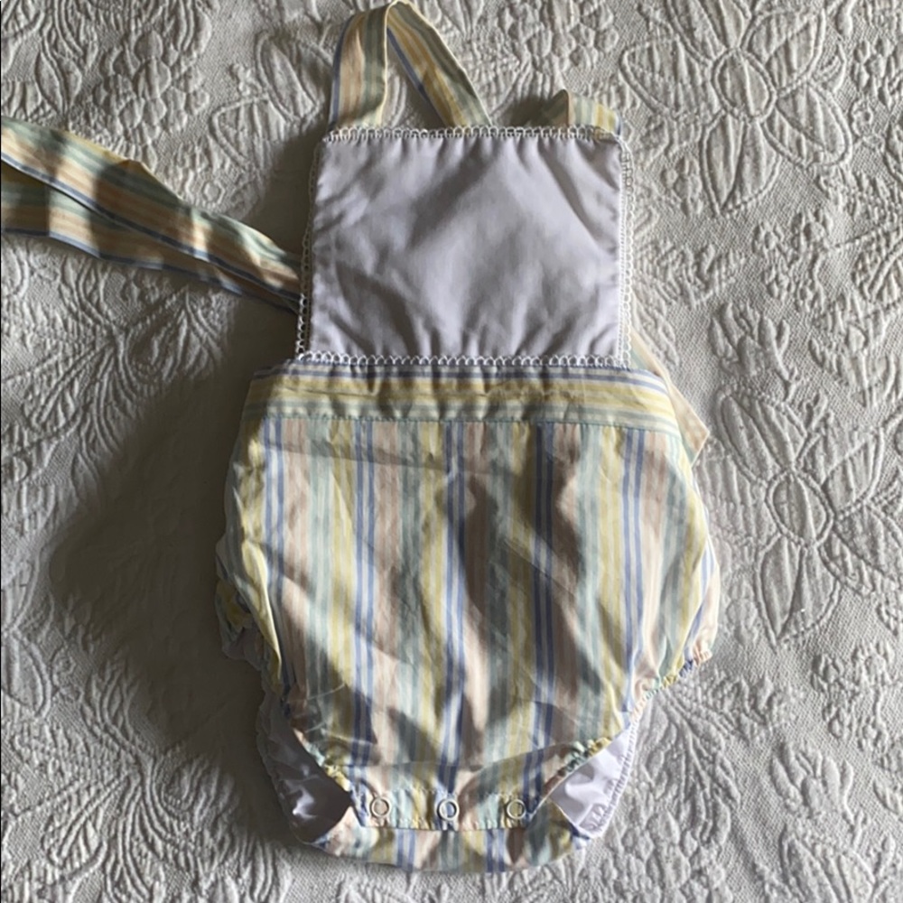 TBBC Beaufort Bonnet 12-18 month sunsuit NWT